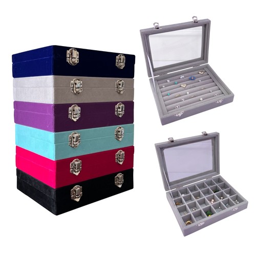 Velvet box for - for, jewellery