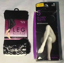 LEG AFFAIR BLACK OPAQUE
