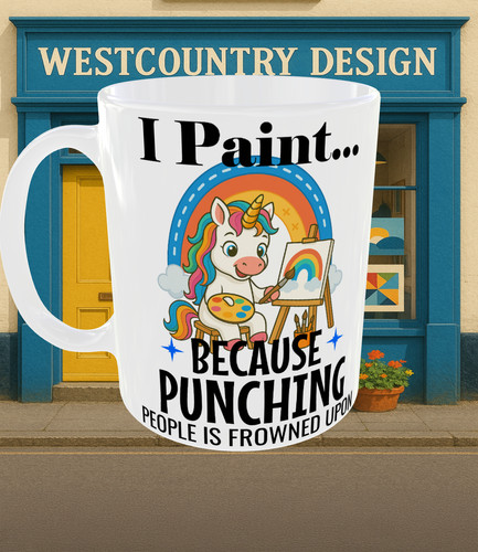 Funny unicorn artist - funny,