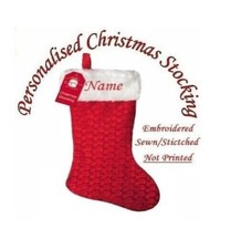 Personalised Red Christmas