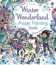 Winter Wonderland Magic Painting Book by Abigail Wheatley Paperback