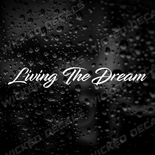 Living the dream funny vinyl - the,