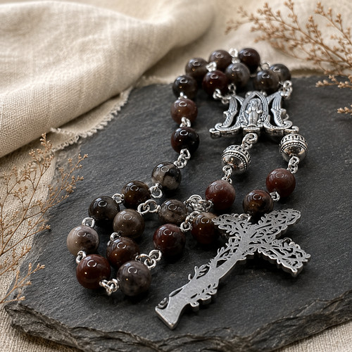 Petrified wood catholic art - petrified,