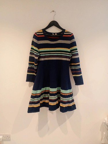 Moth navy blue striped knitted - blue,