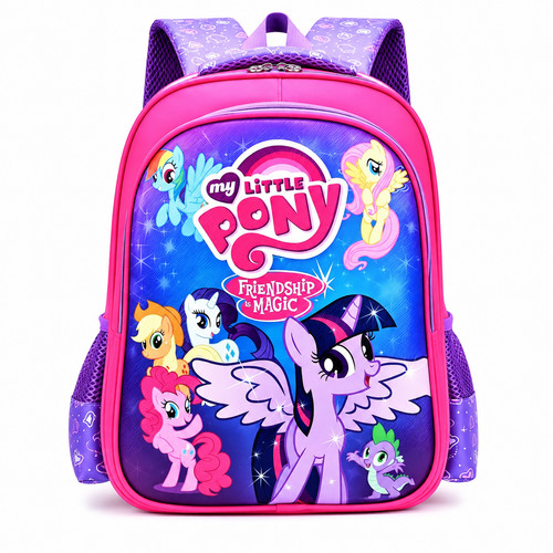 Cartoon pony kids backpack - cartoon,