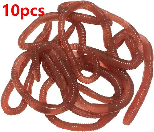 Pieces fake earthworm - 10,