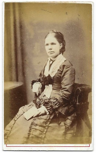 Cdv carte visite young - carte,