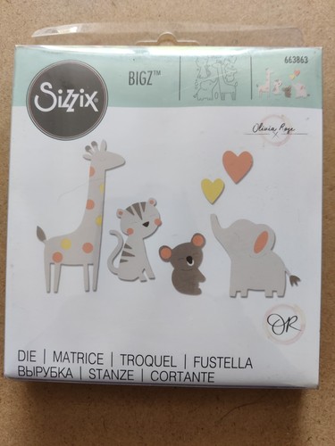 Sizzix bigz die zoo friends - sizzix,