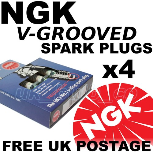 New ngk grooved spark - 4x, v