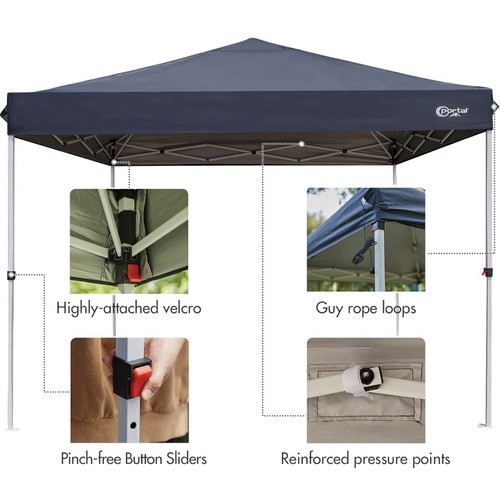 Gazebo pop marketstall 3x3m - pop-up,