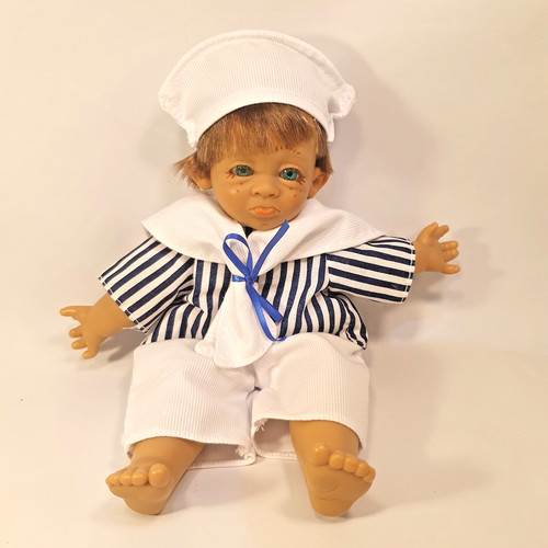 Hard plastic spanish - hard, doll