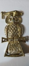 Vtg. 5" Torino Owl Earring