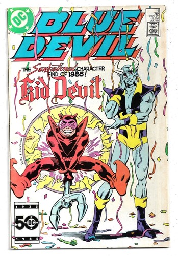 Blue devil first - devil,