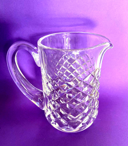 Waterford crystal glass - glass, jug