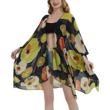 PLUS WOMANS CHIFFON LONG