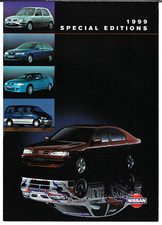Nissan Limited Editions 1998-1999 UK Market Sales Brochure Micra Almera Primera