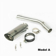 Exhaust System Middle Link Connect Pipe Motor Fits For  Yamaha YZF R6 98-05 2010