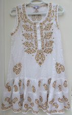 JULIET DUNN White Mini Dress