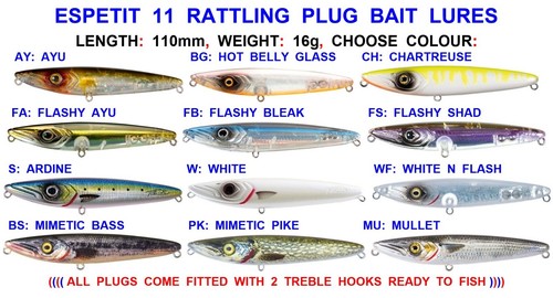 Fishus espetit 11cm - fishus, plug