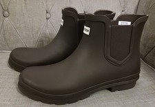 **** HUNTER MENS HIGHGROVE BROWN CHELSEA BOOTS,UK 11 ****