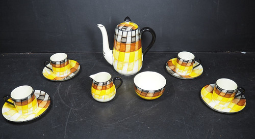 Art deco crown staffordshire - deco,