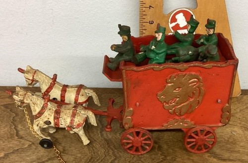 Antique cast iron circus - antique,