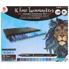 Deco Time 16 Fine Twinmarkers