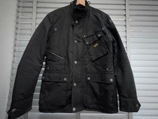 G-STAR Raw Mens Military Jacket Large Black Utility SANDHURST Vintage Coat Y2K