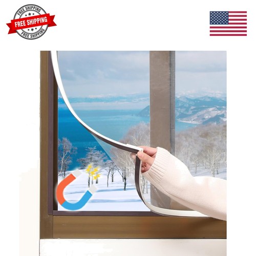 Diy magnetic window insulation - magnetic,