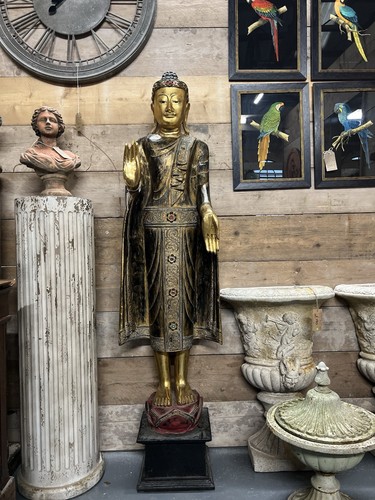 Large wooden buddha - large,
