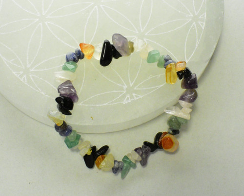 Crystal chakra bracelet - chakra,