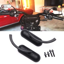 Oval Motorcycle Side Mirrors
