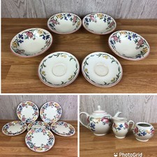Bundle Staffordshire Tableware Chelsea Crockery 15 Pieces 