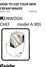 KenwoodChef A901-Cream Maker