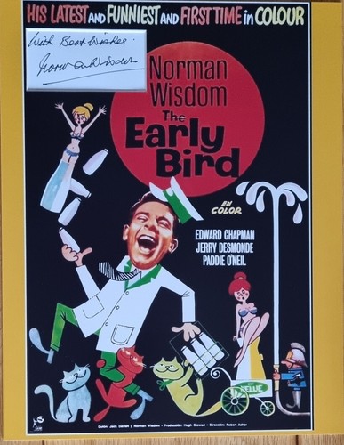 Sir norman wisdom signed - sir,