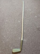 VINTAGE GOLF CLUB PUTTER EDCO SPECIAL WOODEN SHAFT BRASS HEAD RIGHT HANDED