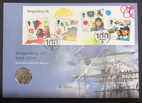 2010 girlguiding 50p - 50p, royal