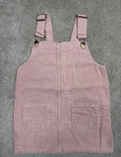 Pink Dungaree Dress - Denim&Co