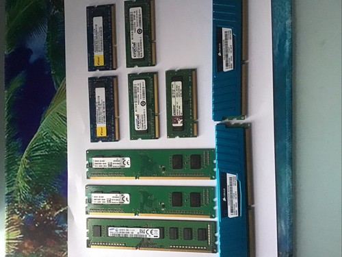 Joblot ram mixed size - pc,