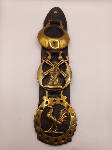 Vintage horse brasses brass - vintage,