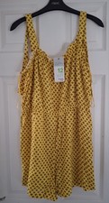 Ladies mustard Playsuit
