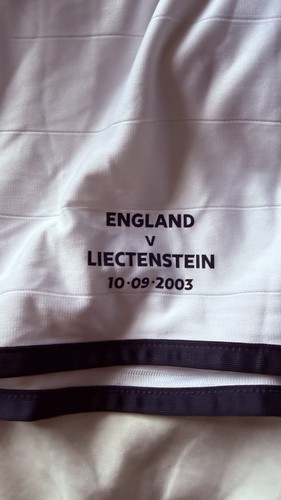 Official england match worn - official,