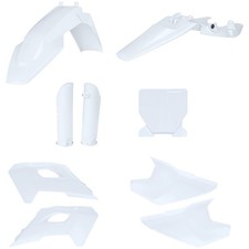 Acerbis Plastic Kit Set White