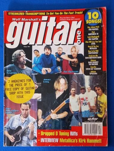 Guitar one magazine oct 1997 - magazine,