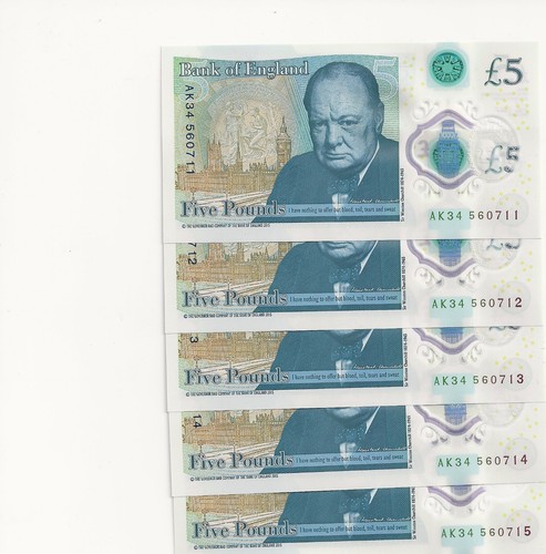 New polymer pounds notes - new,