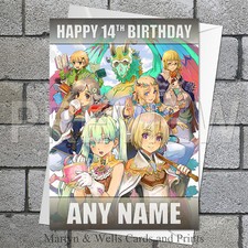 Rune Factory birthday card
