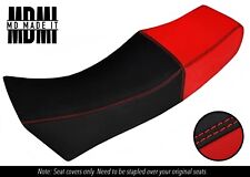 FITS MOTO GUZZI LE MANS 1000 V CUSTOM DUAL VINYL SEAT COVER BLACK & RED