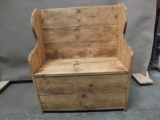 3' RECLAIMED MONKS BENCH/ SETTLE/ PEW /HAND MADE RUSTIC BESPOKE
