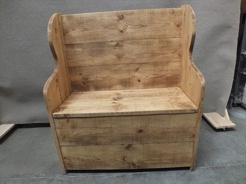 Reclaimed monks bench - monks, bench/