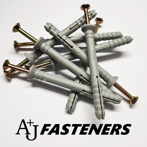 Hammer frame fixings nylon - in,